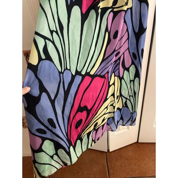 Sam Edelman Butterfly Print Trapeze Dress - Picture 3 of 8